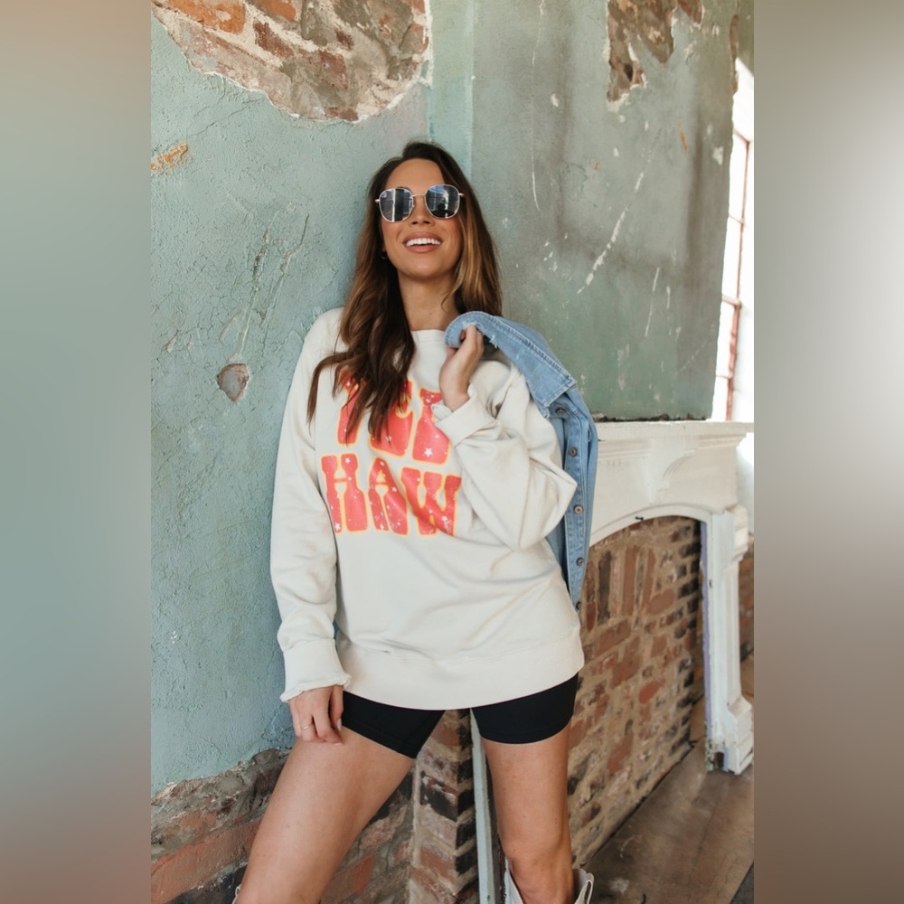 Large Graphic Crewneck‎